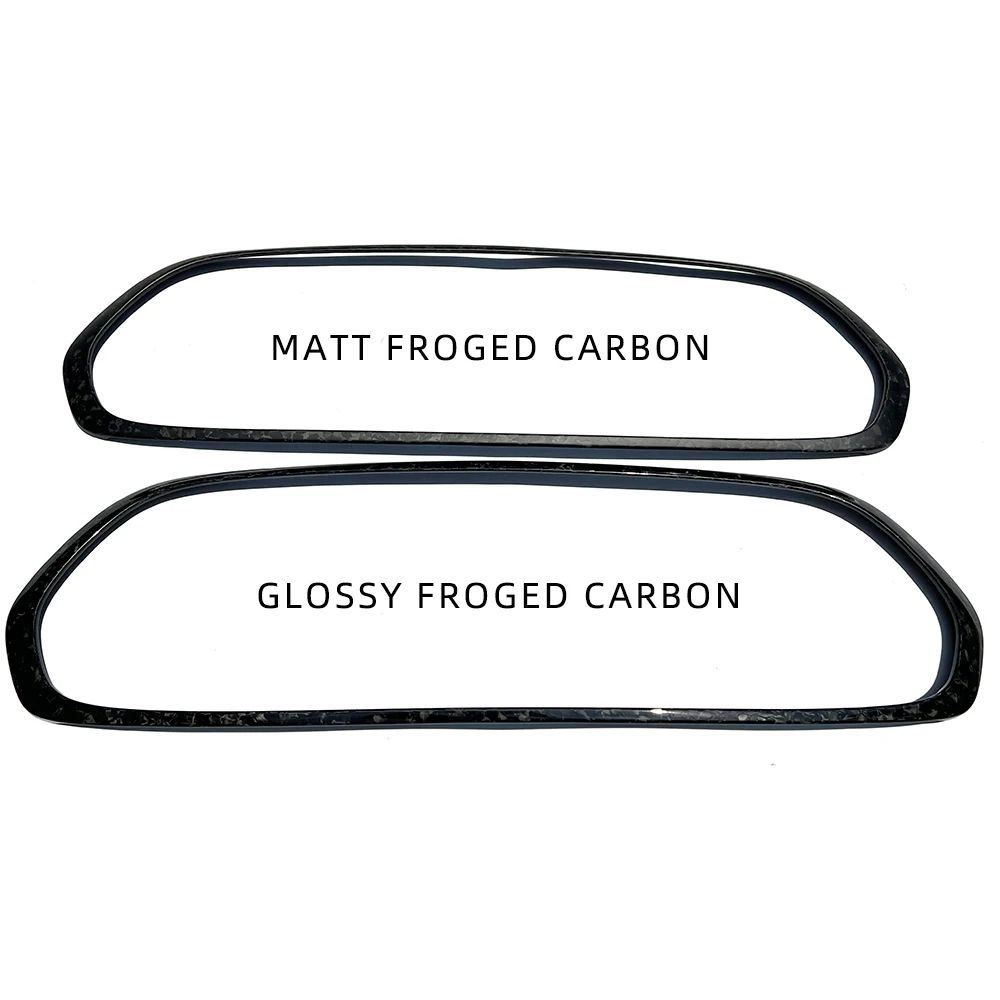 

Brand New Carbon Fiber Material Glossy Matt Black Style Forged Carbon Front Grill Surround For Mini Cooper F56 (1PCS/SET)