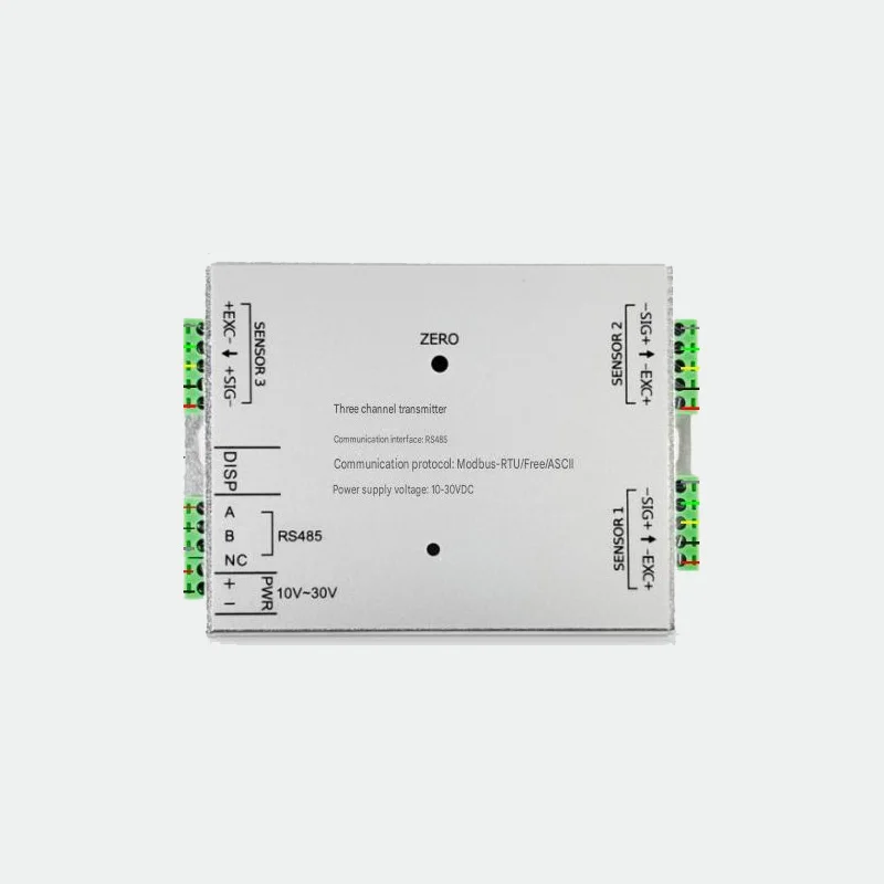 2-channel high-precision digital transmitter, 24-bit delta-sigma force measuring instrument, force sensor, load cell