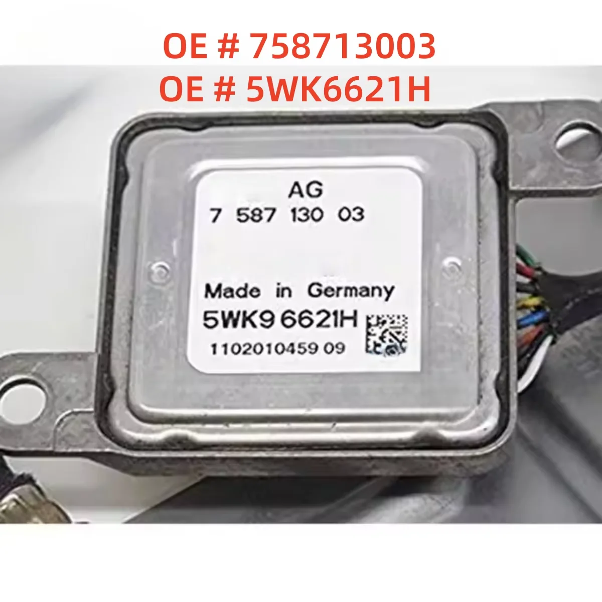 

High quality New 758713003 5WK96621 5WK96621H Nox Sensor For BMW 1 3 Series E81 E87 LCI E90 E91 E92 E93