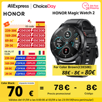 Global Version Honor Magic Watch 2 Smart Watch Bluetooth 5.1 Blood Oxygen 14 Days Waterproof Smartwatch