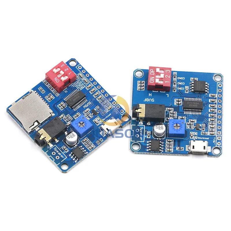 Voice Playback Module Board MP3 Music Player 5W MP3 Playback Serial Control SD/TF Card For Arduino DY-SV5W