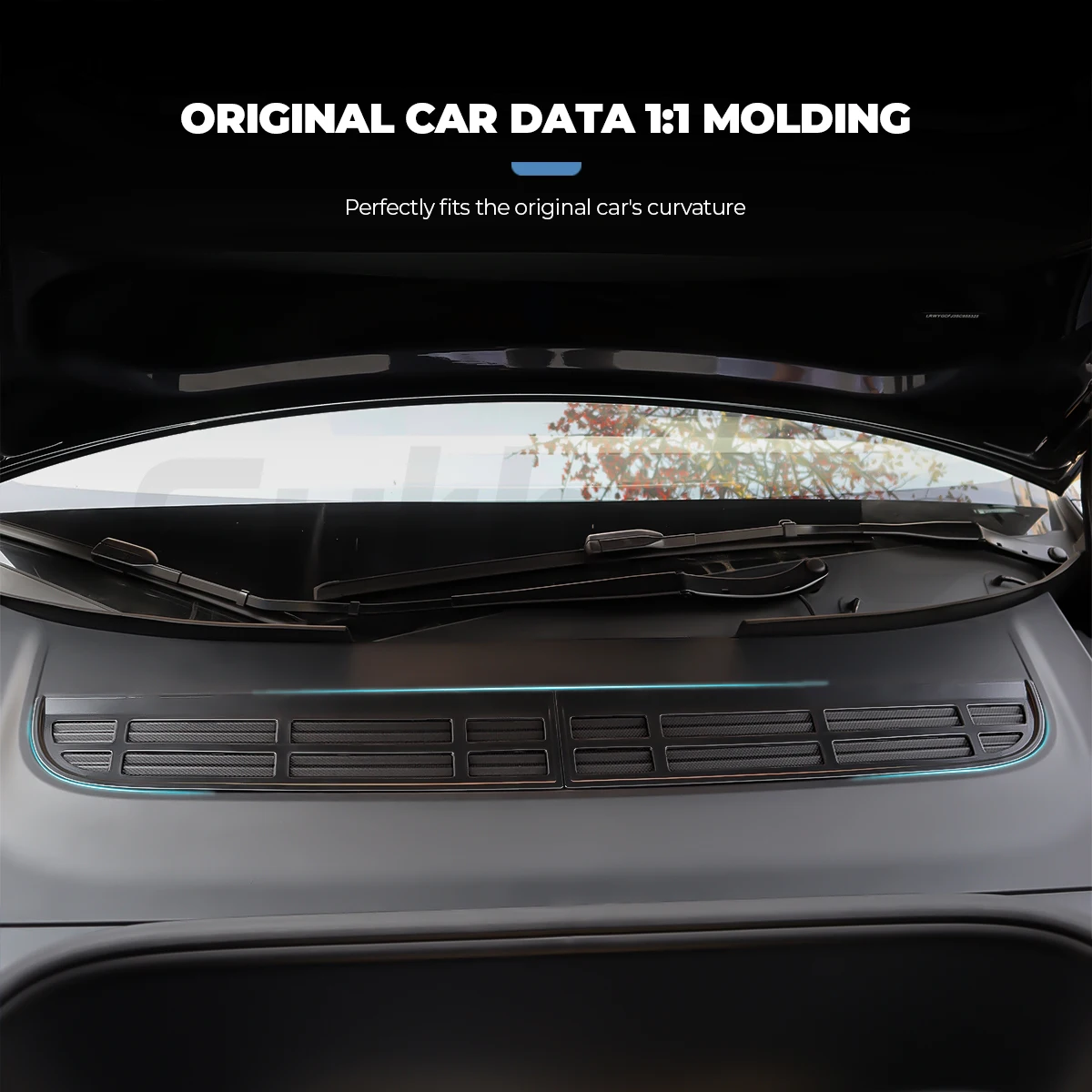 Futhope 2 قطعة غطاء حماية لمدخل الهواء لطراز تسلا الجديد Y Juniper إطلاق مكافحة الحشرات المضادة للحشف شبكة تكييف الهواء الأمامية