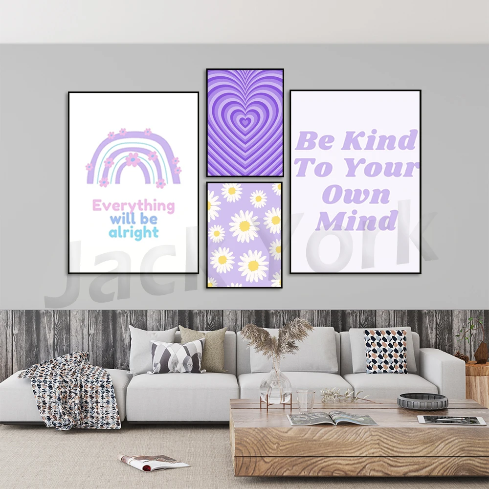 Purple Danish Pastel , Printable Wall Art, Aesthetic Room Decor, DIGITAL DOWNLOAD