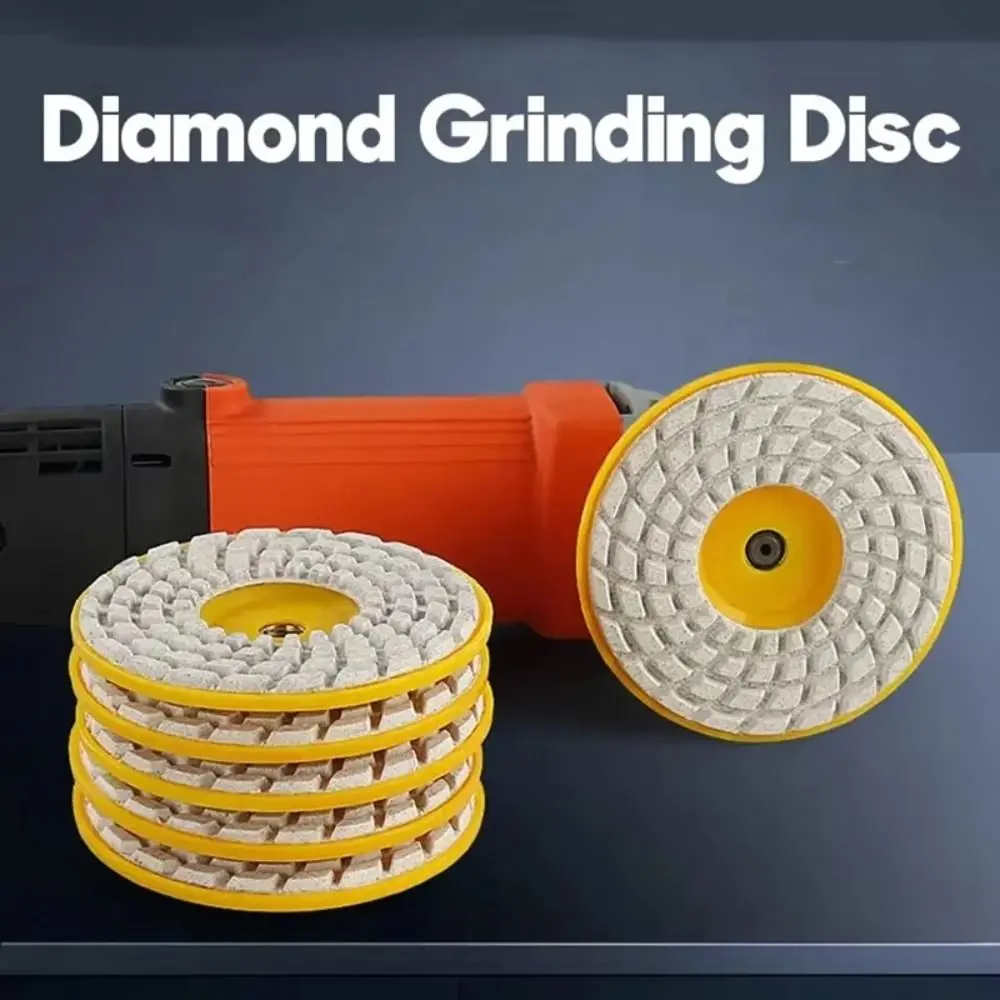 

100mm Diamond Grinding Disc Marble Stone Chamfer Abrasive Tool Tile Trimming Dry Grinding Plate Slate Glass Wear-Resistant