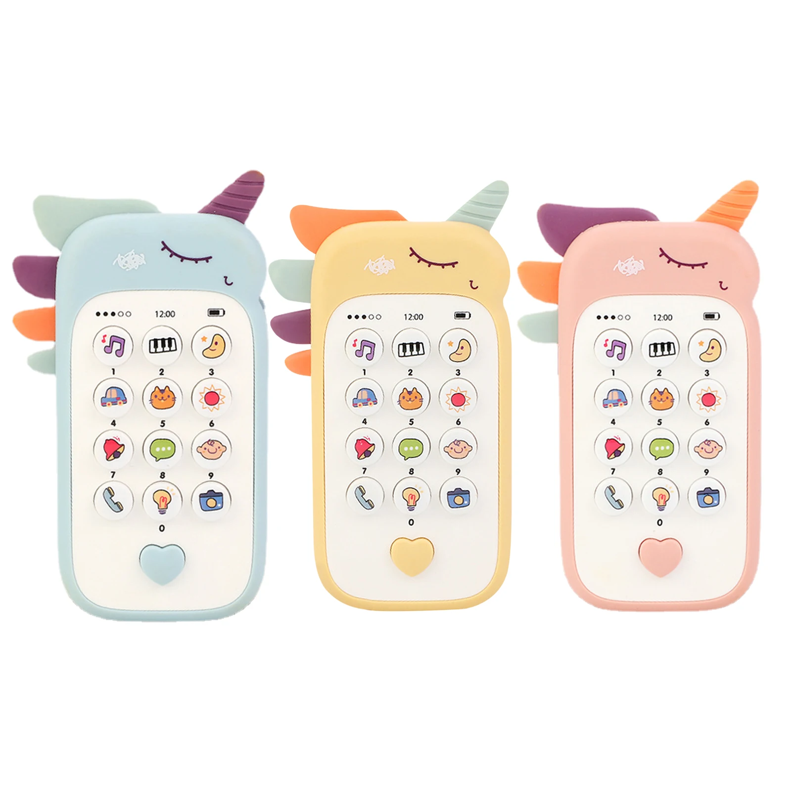 

Baby Phone Toys Bilingual Music Telephone Sleeping Artifact Simulation Phone For Kids Infant Early Educational Toy Kids Gifts