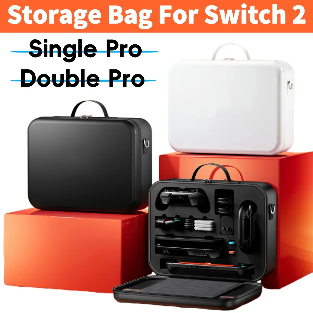 

For Nintend Switch 2 Portable Hand Storage Bag EVA Carrying Case Shockproof Protective Shell For NS 2 Controller Accessories