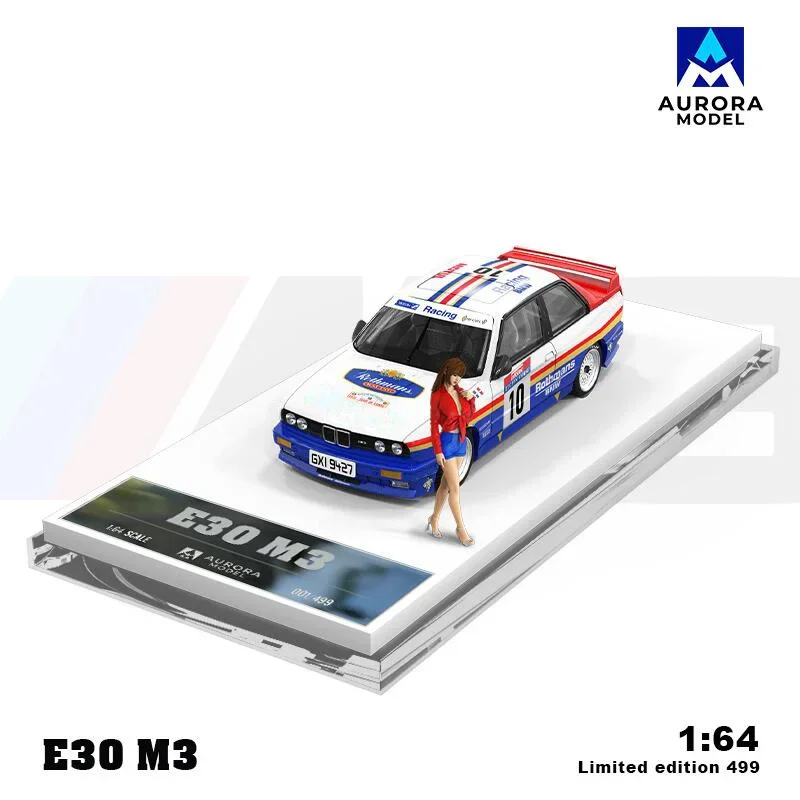 1:64 E30 Rothmans Limited499 Diecast Collector's Vehicle Model Car