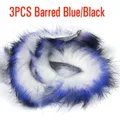 3PCS blue black