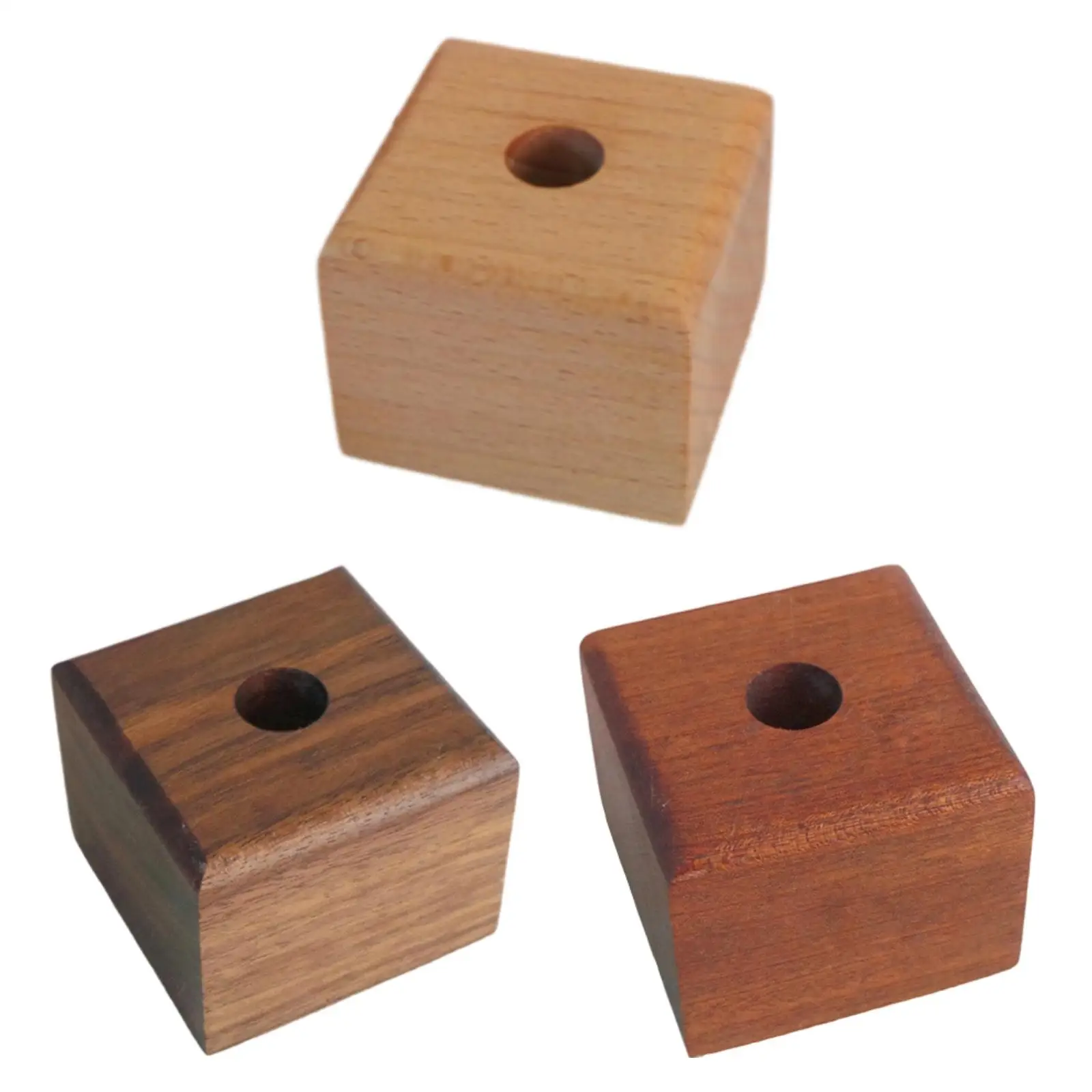 Signature Pen Holder Makeup Brush Holder Wooden Pen Container Art Tabletop Pencil Rack for Sturdy Room School Home Office