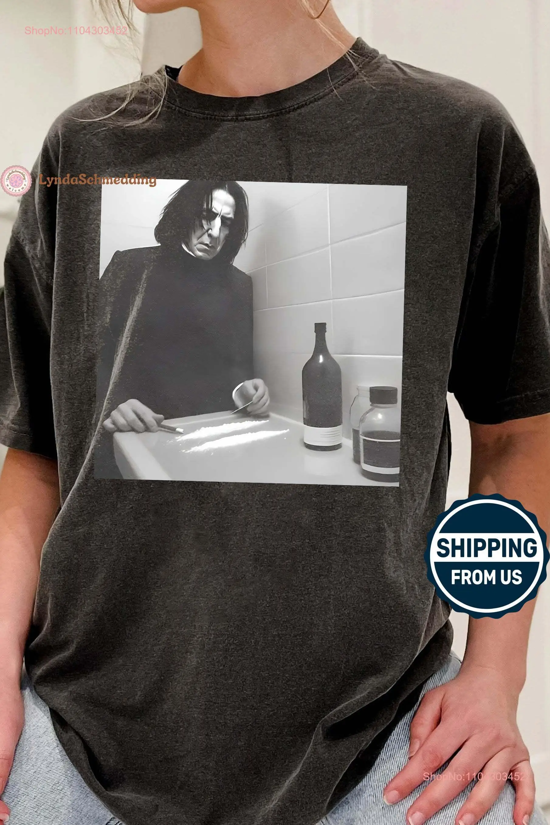 Vintage Severus Snape Comfort Colors Wizarding Fan T Shirt Retro Movie Lovers Funny Meme Film Hallowen