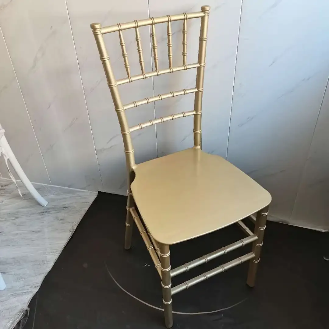 cheap event hotel tiffany plastic wedding party gold resin chiavari chair