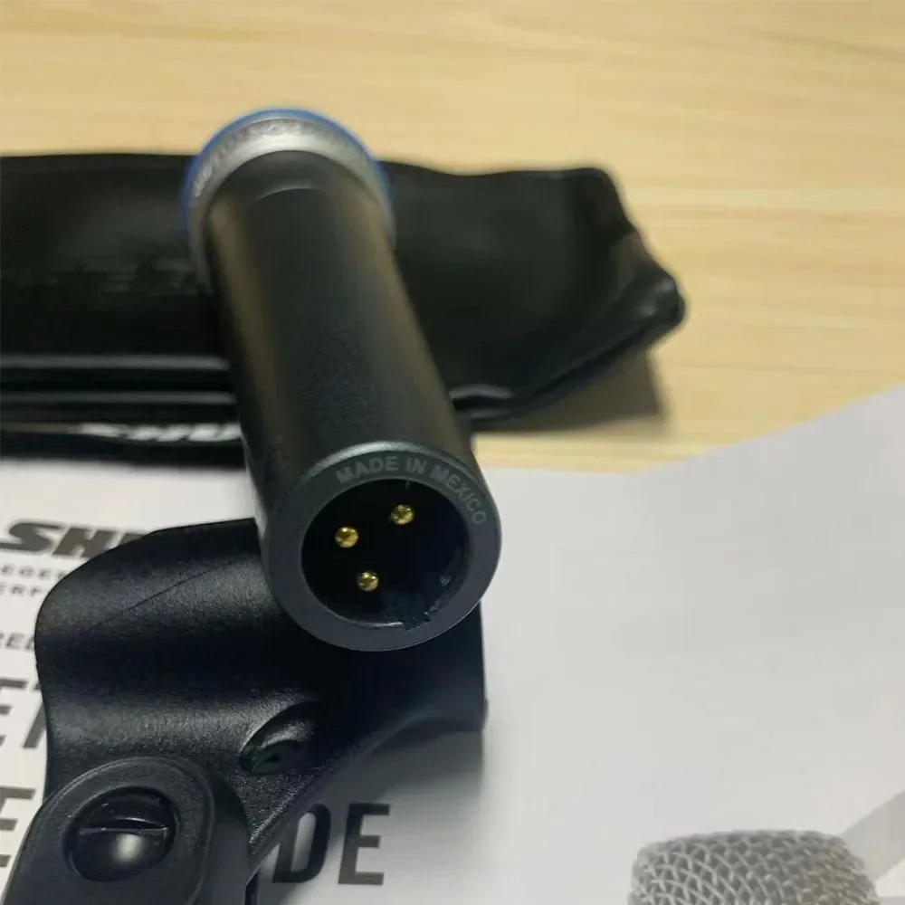 ميكروفون سلكي ديناميكي قلبي عالي الجودة من Shure BETA 57A، لعروض المسرح الخارجية والكاريوكي والتسجيل الصوتي #4