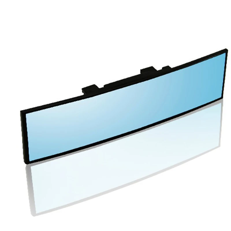 Car Wide Angle Curved Plane Mirror Anti Dazzle Reflector Large Field Rear View Reversing Mirror Interior Vehicle Accessories