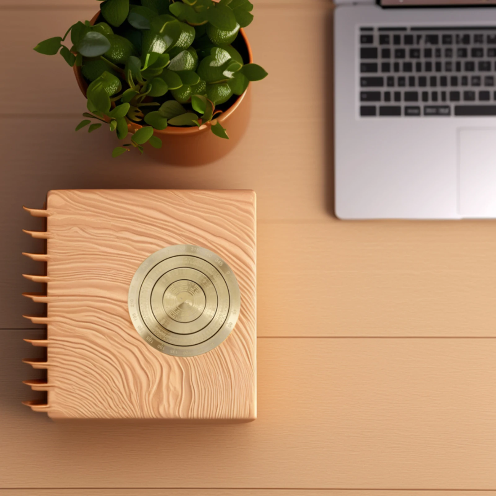 Métal Luo Pan Portable Bagua Ornement Mini Boussole Feng Shui Bonne Chance Luo Pan Bagua Décoration Mini Boussole Feng Shui