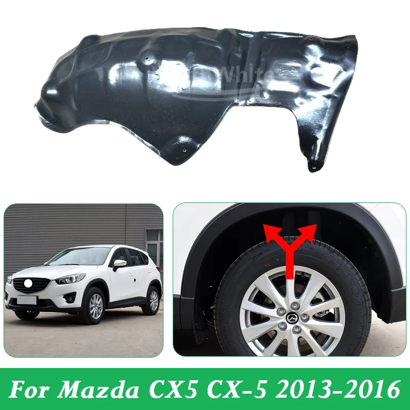 

For Mazda CX5 CX-5 2013-2016 Front Rear Wheel Fender Liner Wheel Housing Liner Fender Liner Splash Guard