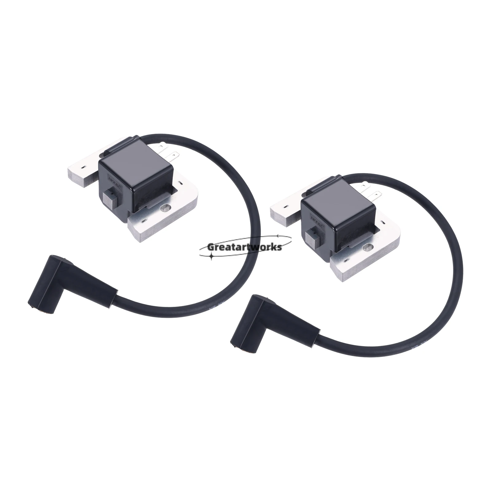 

2pcs Replace 2458436-S 24-584-36-S Ignition Coil Module fit for Kohler CH25 CH730 CH740 CH750 11-S/15-S/36-S 2458403-S 2458411