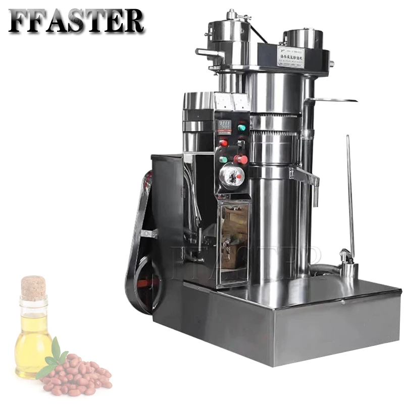 Sunflower Oil Pressing And Refining Machine China Oil Press Machine Home Use Hydraulic Oil Press