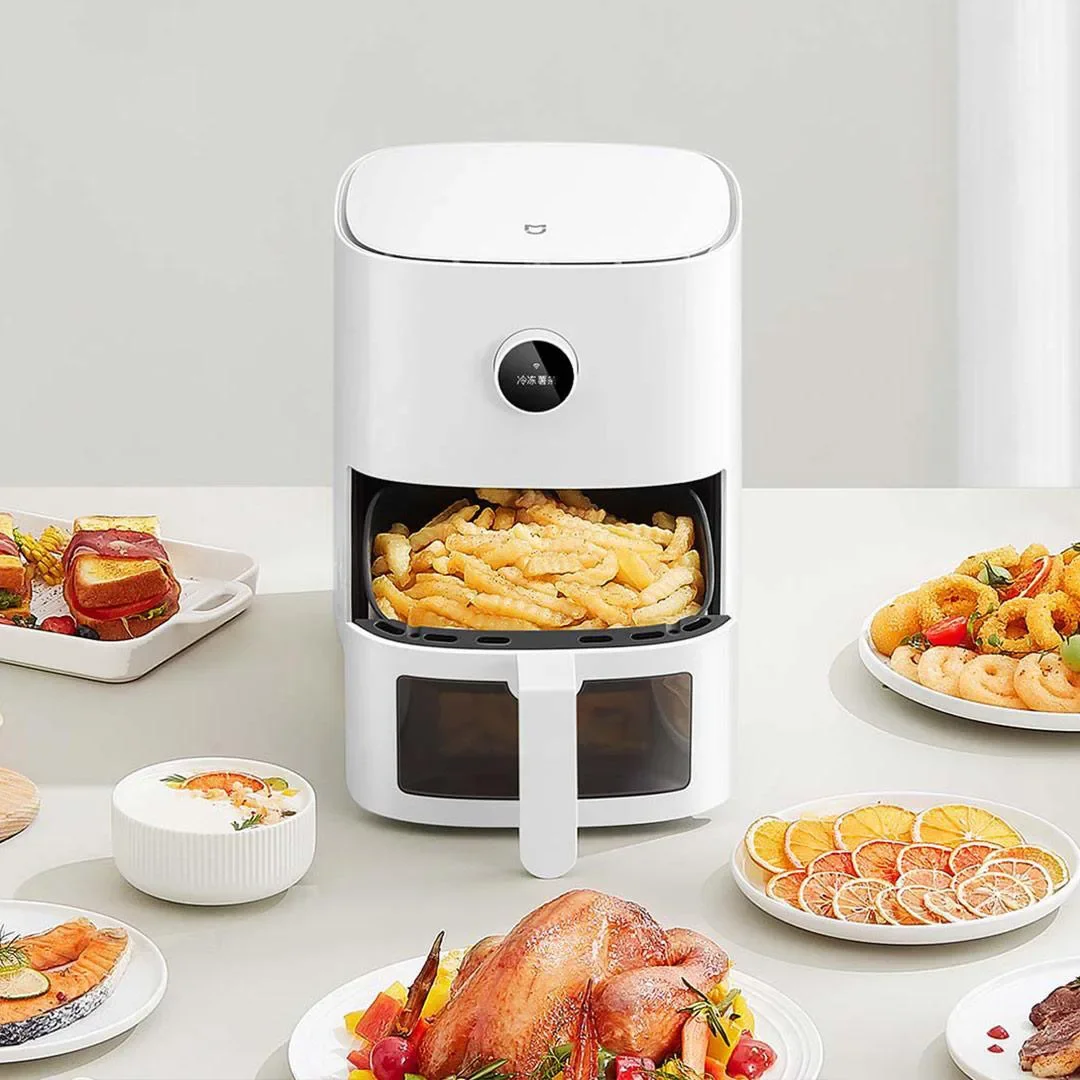 MIJIA Smart Air Fryer Oven Pro 4L,Roast,Bake,Broil,Air Fry and Keep Warm,Fries,Frozen Food,Veggie and Juicy Meat,220V CN Version