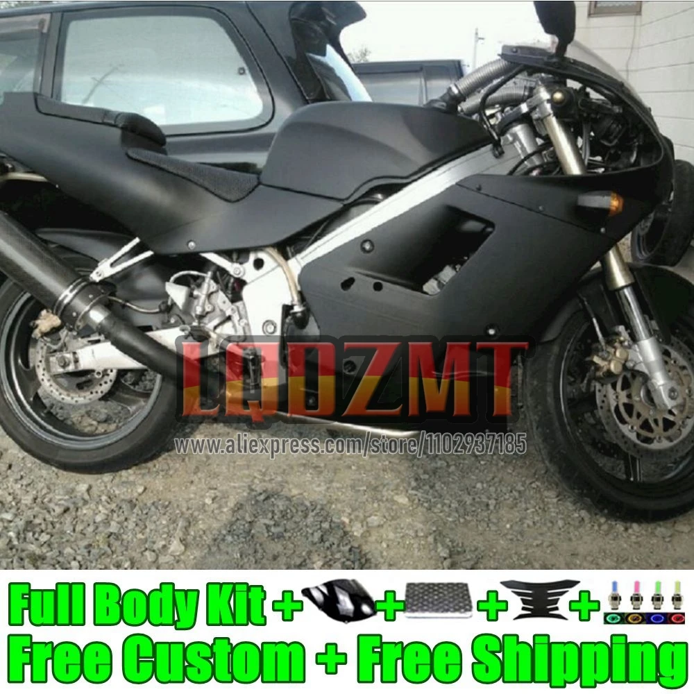 Frame Kit For KAWASAKI NINJA ZXR-250 flat black ZX2R ZXR 250 C ZX-2R ZX 2R R250 68No.77 ZXR250 1989 1990 ZX-R250 89 90 Fairing