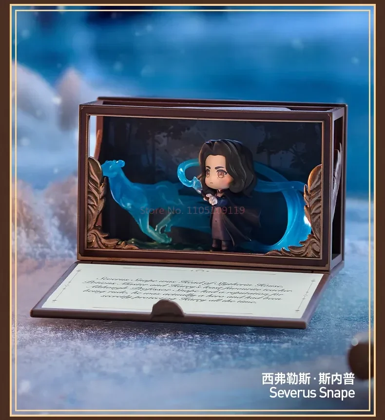 Echte POPMART Harry Potter Hogwarts Biographical Series Blind Box Szene Sammlerfigur Desktop Ornament Sammlerstück Geschenk – Detail 13