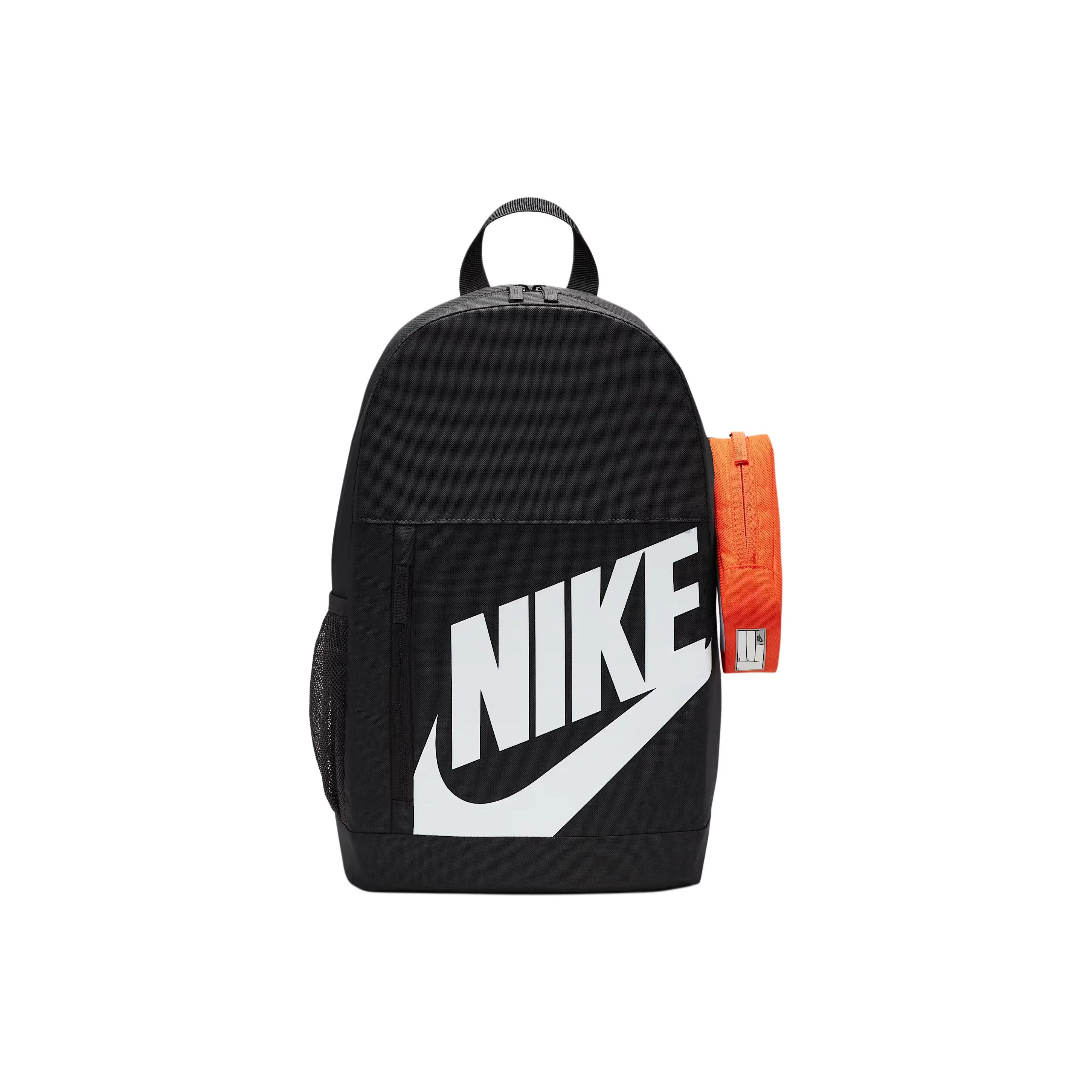 Mochilas Nike Elemental Gris Humo Oscuro, Naranja y Blanco HJ4186-070