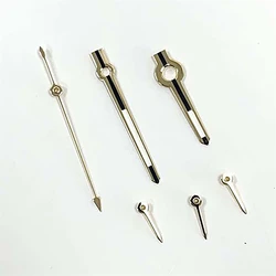 6pcs/set 13.5mm Watch Hands Silver/Gold VK63 Hands Needles Green Luminous Watch Pointers Fit for VK63 Movement