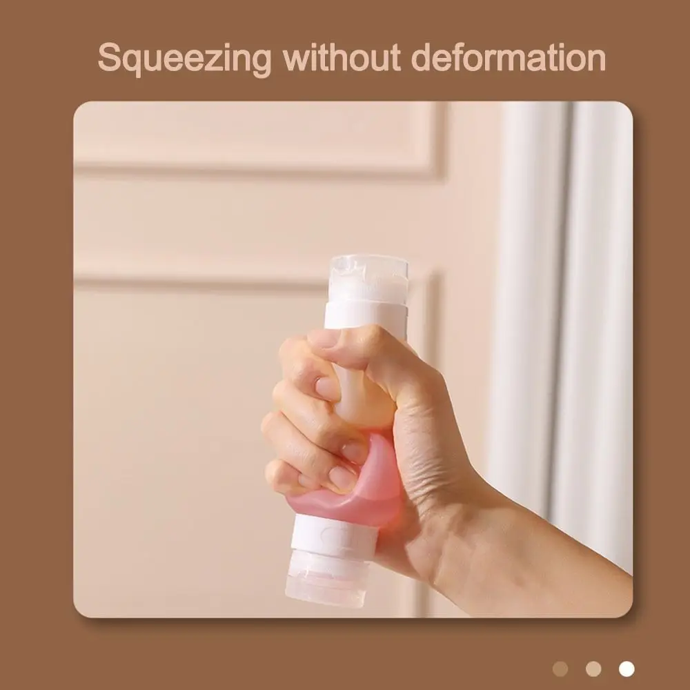 New 90ml Travel Dispenser Bottle Double-ended Empty Squeeze Bottle Reusable Refillable Bottles Shower Gel Shampoo Lotion