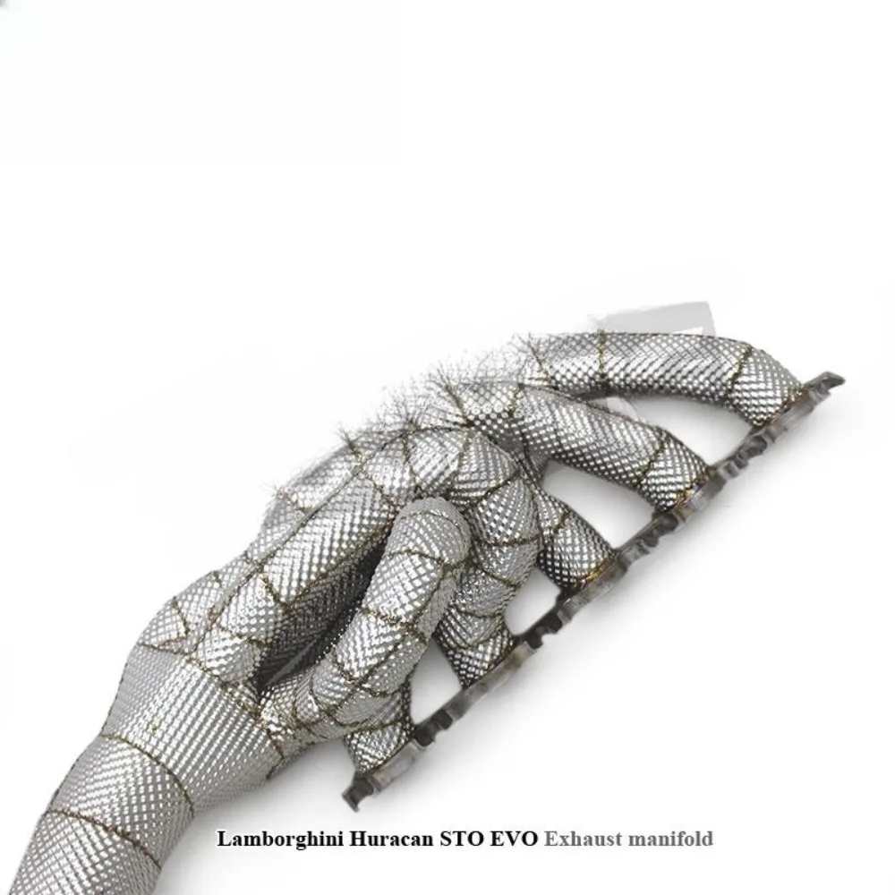 Factory performance upgrade exhaust manifold for Lamborghini Huracan STO/EVO Spyder 5.2 2019-2020 exhaust system