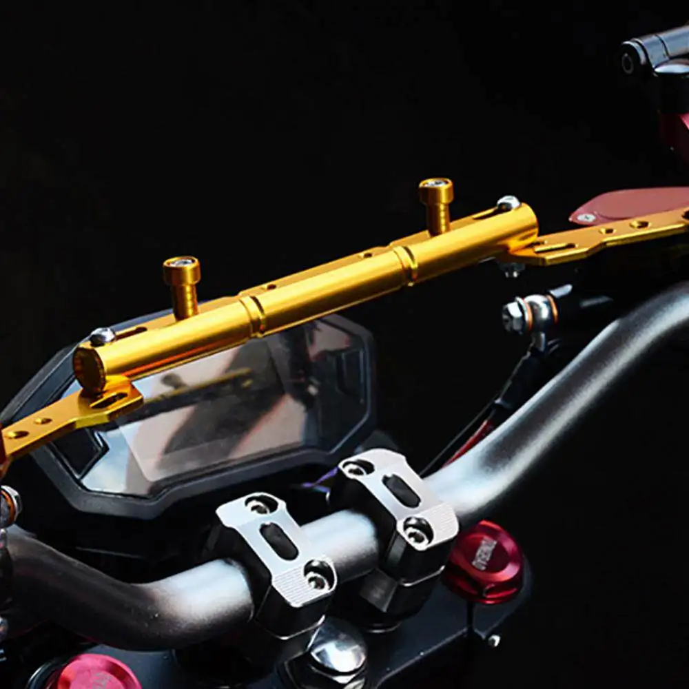 Motorcycle Handlebar Accessory Mounts For JINCHENG Grasshopper‌ JC200T-7 JC150T-7E Mobile DVR Support Pole Modification
