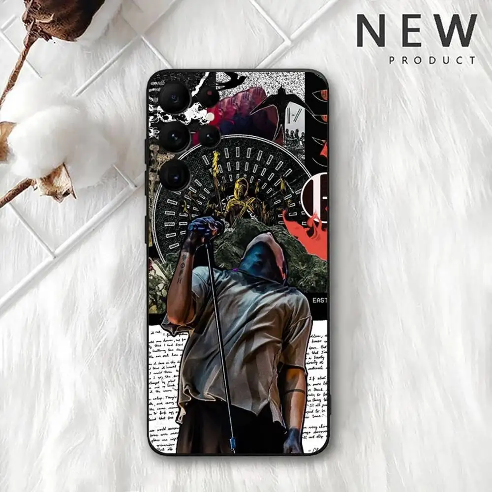 حافظة هاتف T-Twenty One Pilots لهاتف سامسونج S 25,24,23,22,30,21,10,9,Ultra,Plus,Lite,FE,4,5G حافظة ناعمة سوداء #4