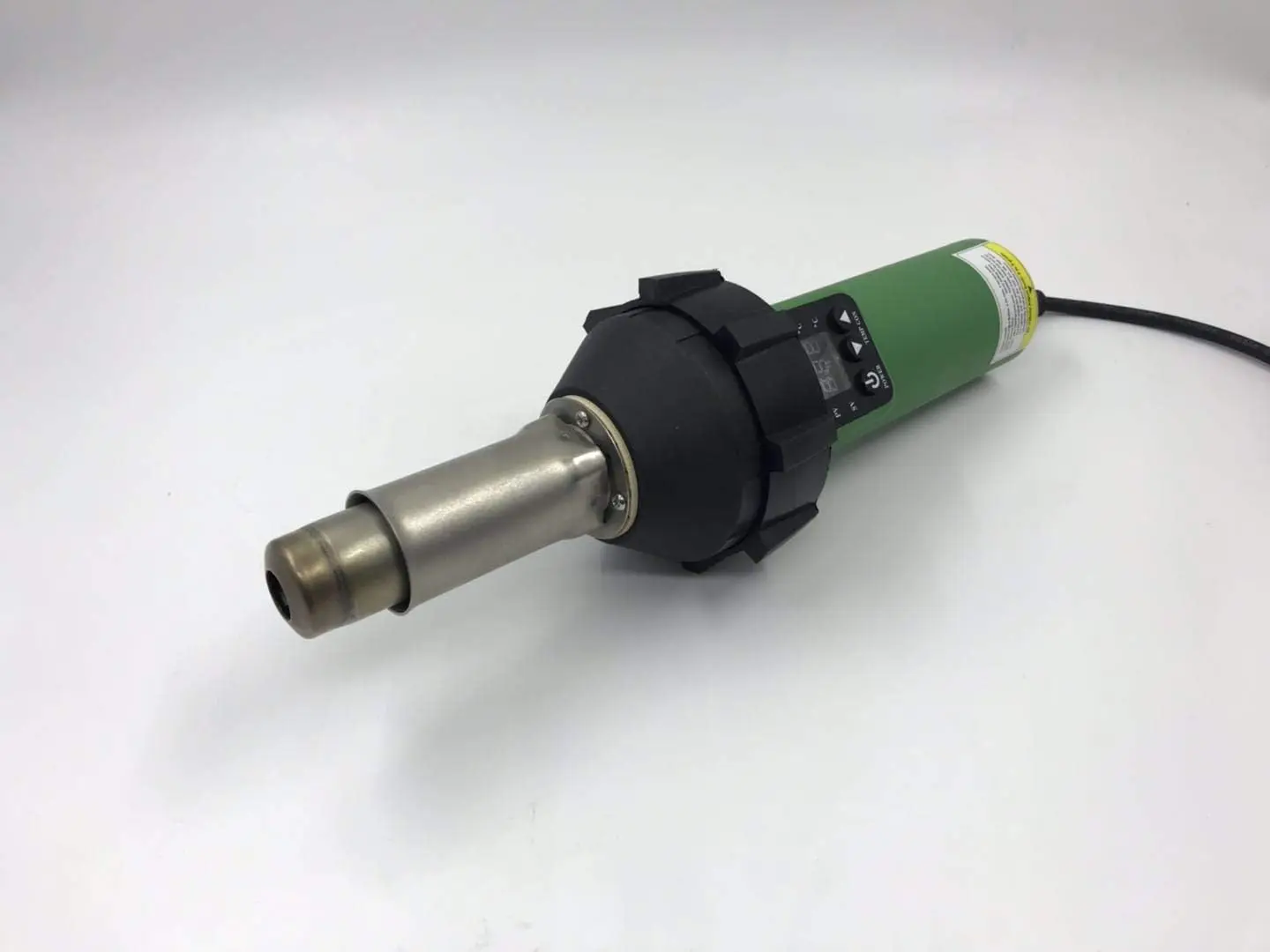 

For 1600W Electric DIY Plastic Welding Tool Digitally Controlled Heating For PVC TPO Roofing Hot Air Torch Flooring Heating