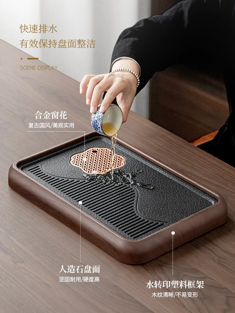 

Blue And White Porcelain Ru Kiln Tea Set, Dedicated For Making Tea, Small Household Tea Table