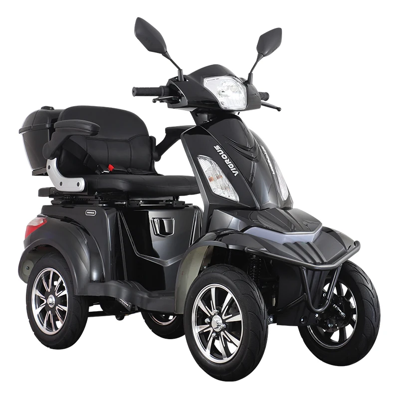 

Электрический скутер Vista Quater-1 1000W, большой четырехколесный скутер для людей с ограниченными возможностями, с сертификатом EEC, для пожилых людей