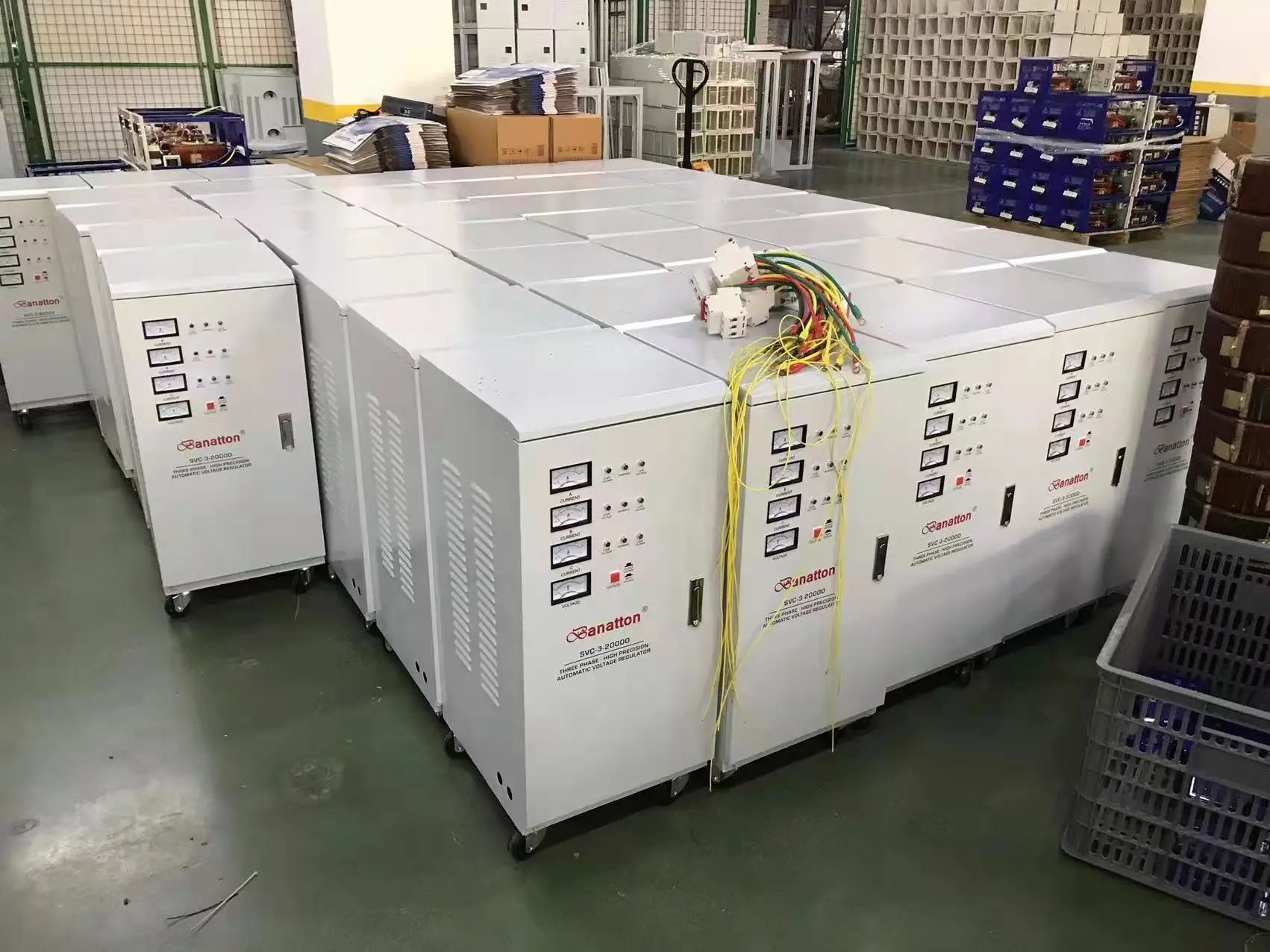 Svc-15kva Ac Spannungsstabilisator Regler Servomotor Typ Avr