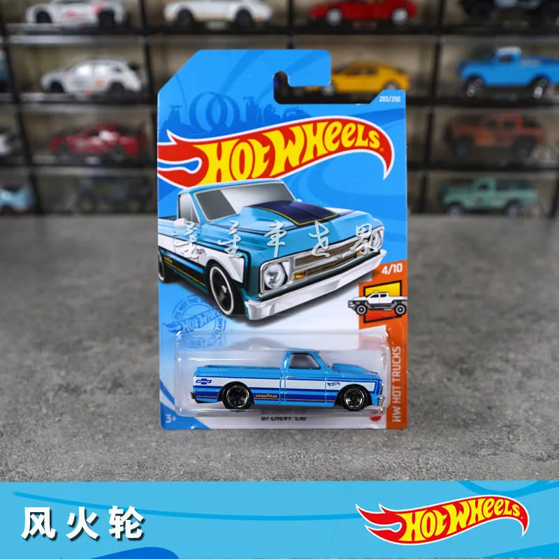 Original Hot Wheels 1:64  67 Chevy C10 series Diecast Alloy Model Vehicle Collection Brinquedos Birthday Gift