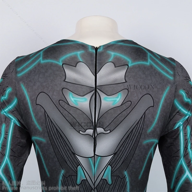 كوسبلاي أنمي كايجو رقم. 8 كوس كافكا هيبينو أزياء تنكرية حللا رجل الزي هالوين لعب الأدوار أزياء حفلة كوس Kaiju N