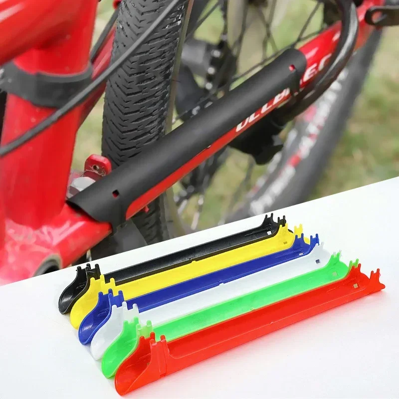 Bicycle Chainstay Protector Rubber Guard Cover for Road Mountain Bike Frame Chain Care Frame Protection