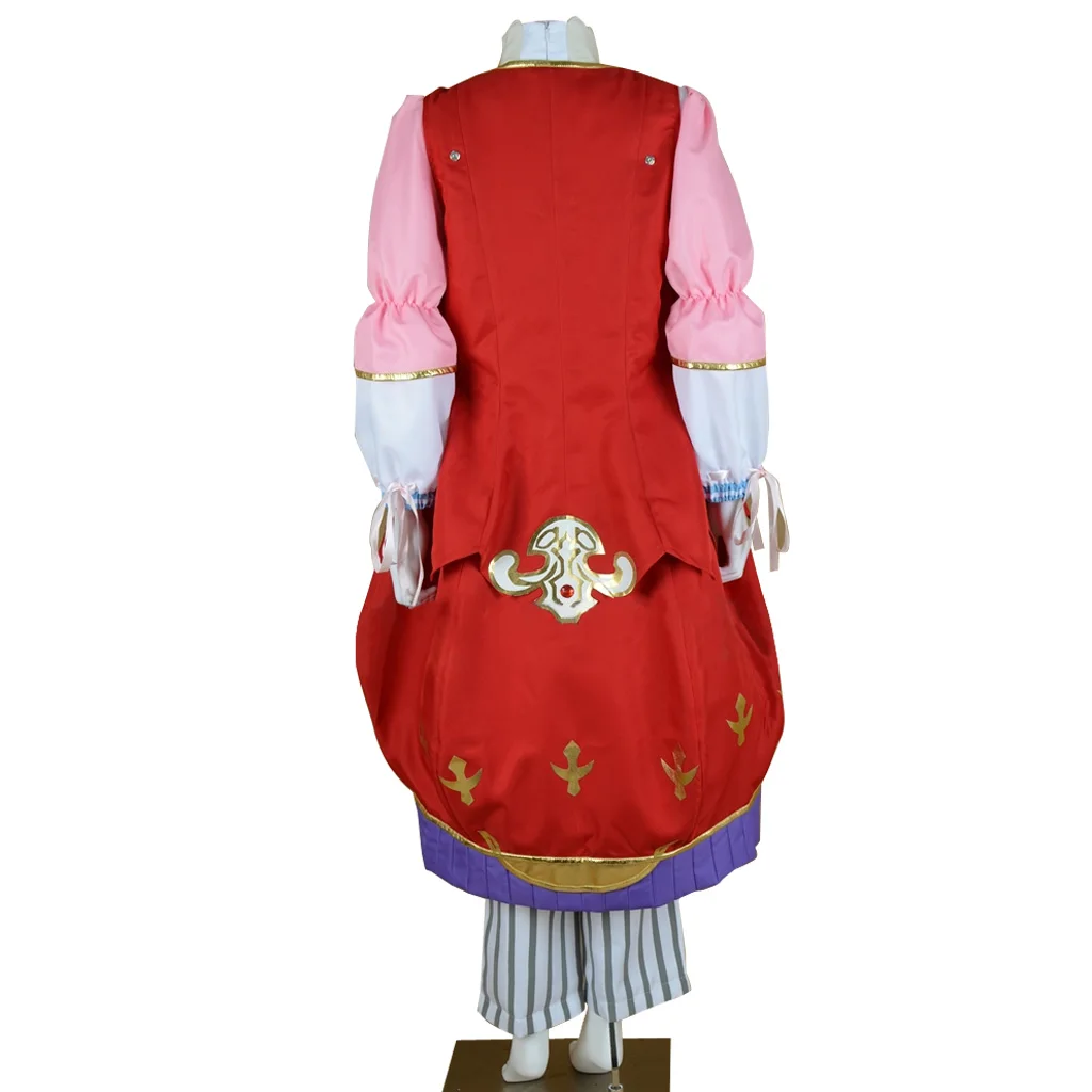 FFXIV Nanamo Ul Namo Cosplay Costume Women's Royal Lolita Dress Suit Queen Ball Gown Halloween Carnival Party Comic Con Outfit