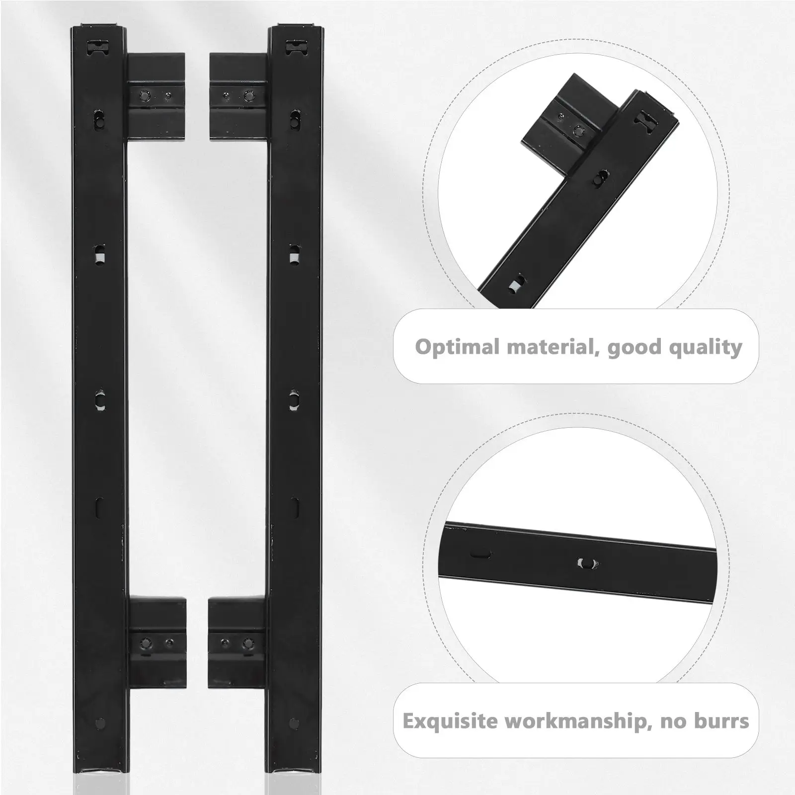 Keyboard Slide Tray Steel Computer Desk Rack Pull Out Office Adjustable Height Keyboard Stand Thick Material Strong