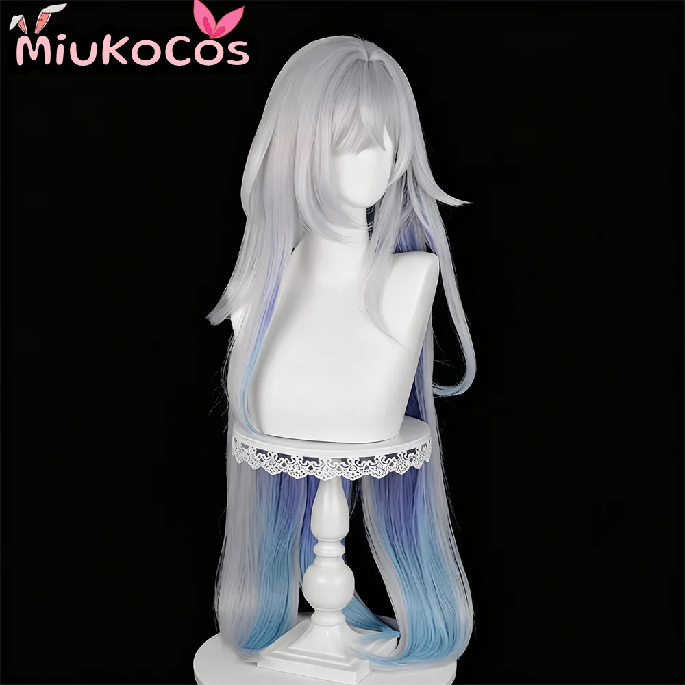 วิกผมคอสเพลย์ Skirk ของ MiukoCosplay จากเกม Genshin Impact มีสินค้าในสต็อก