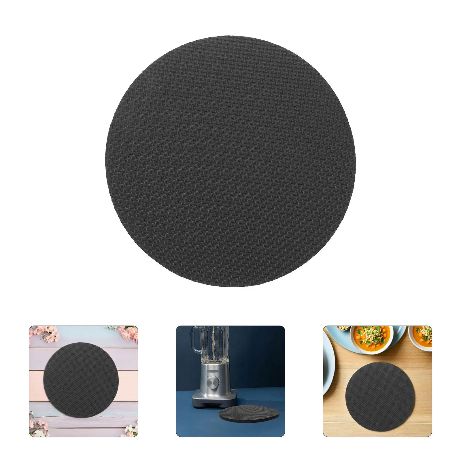 2Pcs Sound Absorbing Noise Reduction Mat Nonslip Blender Shock Absorbing Eva Mat Kitchen Appliance Vibration Dampening Stability