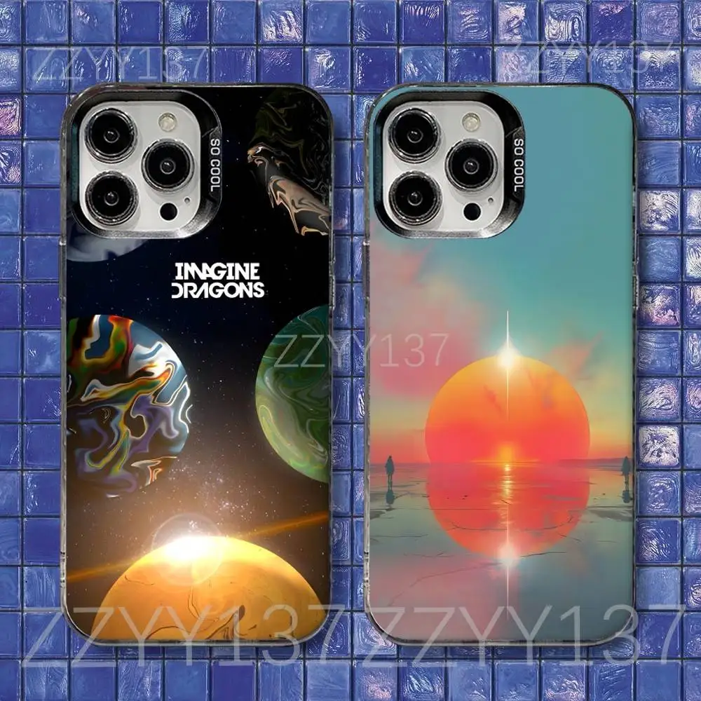 

I-Imagine Dragons LOOM Phone Case For iPhone 16,15,14,13,12,11,8,7,Pro,Max,Plus,Mini,XS,SE Shockproof Matte Cover
