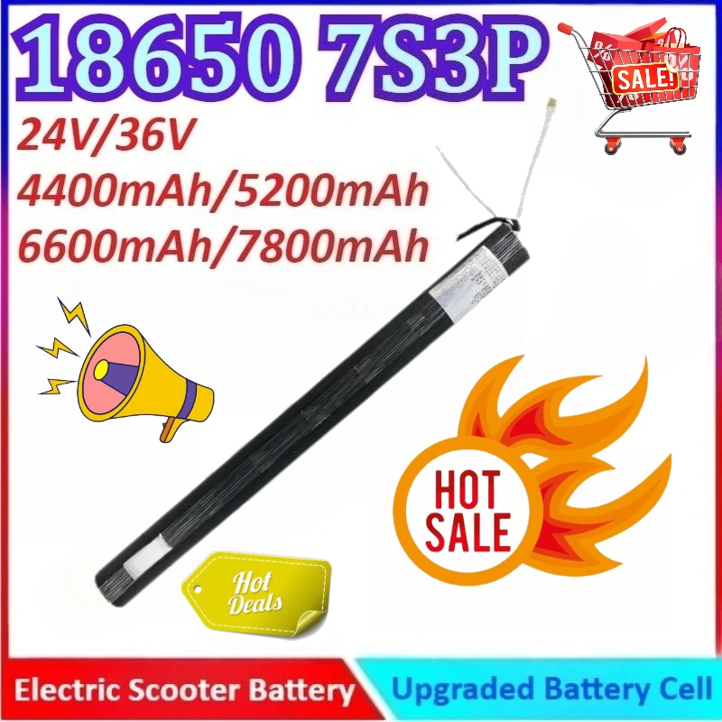 

New 24V/36V 4400mAh/5200mAh/6600mAh/7800mAh/8800mAh/9600mAh/10400mAh/12800mAh Electric Scooter Battery for Electric Scooter