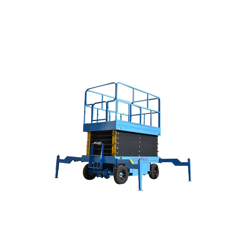 

Гидравлическая мобильная ручная подъемная платформа Грузовик Дешевая оптовая подъемная рабочая платформа