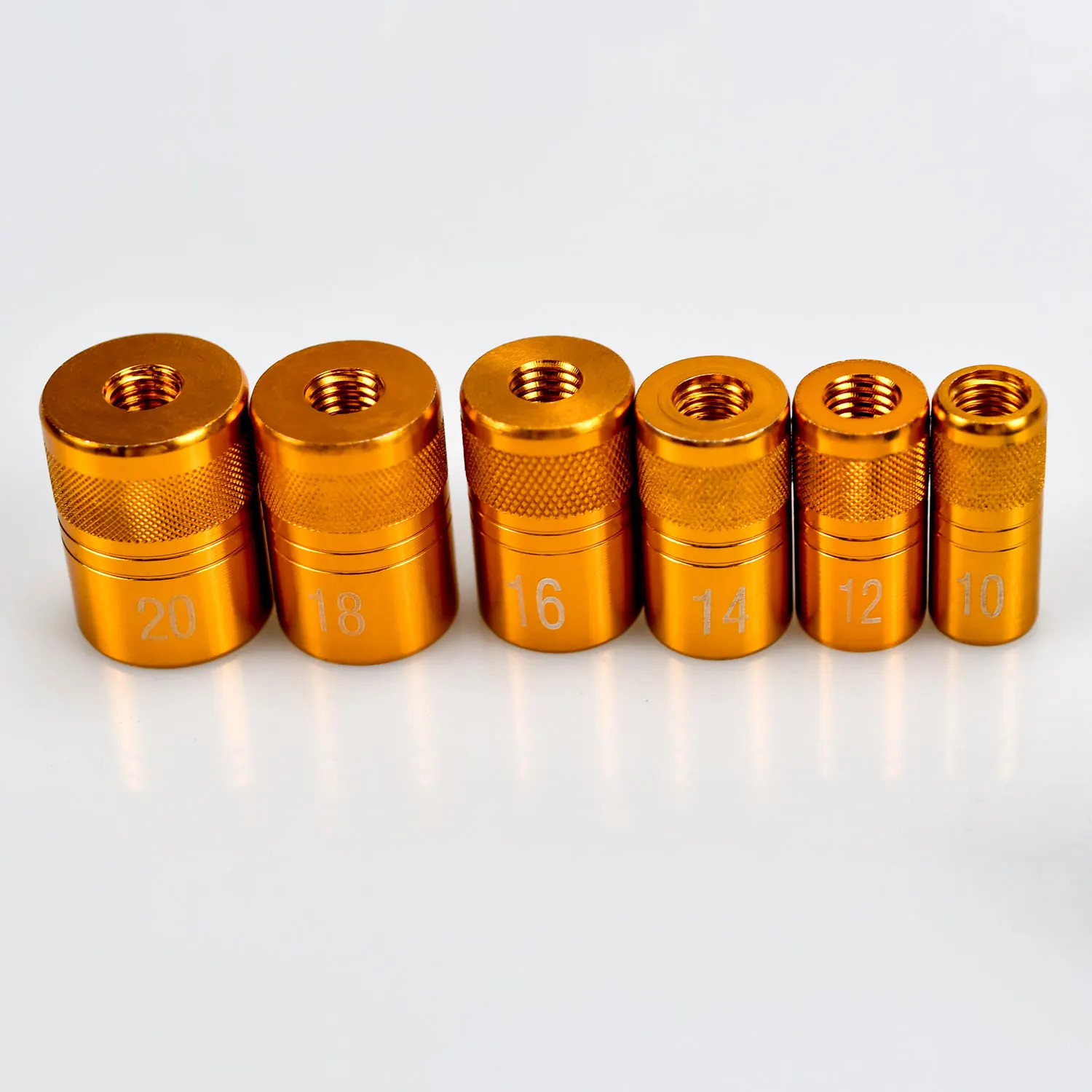 MNFT Fischernetz Rod Pod Connector Mehrere Größen Schraubnetzkopfadapter, unverzichtbares Angelzubehör – Detail 3