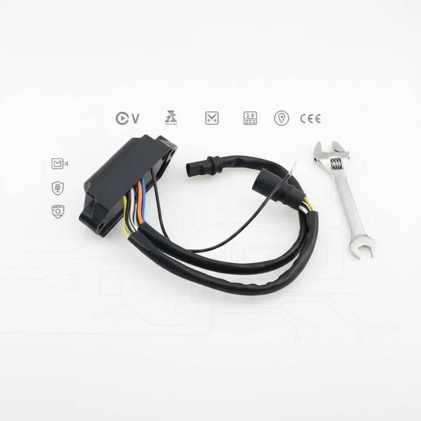 Marine Ignition Wiring Harness Compatible Fit Ignition Coil Harness OEM Format
