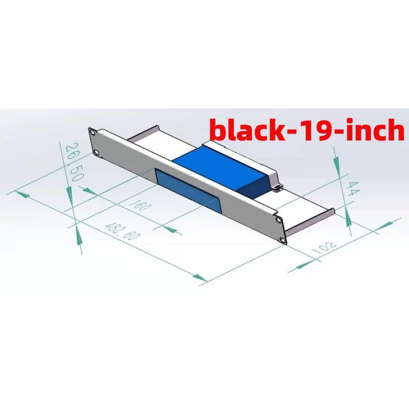 Rack Mount Bracket For TP-LINK（TL-SE206）Locates Mounting Openings Accurately And Supports Network Hardware Placement Within