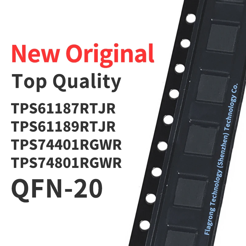 

10 Pieces TPS61187RTJR TPS61189RTJR TPS74401RGWR TPS74801RGWR QFN-20 Chip IC New Original