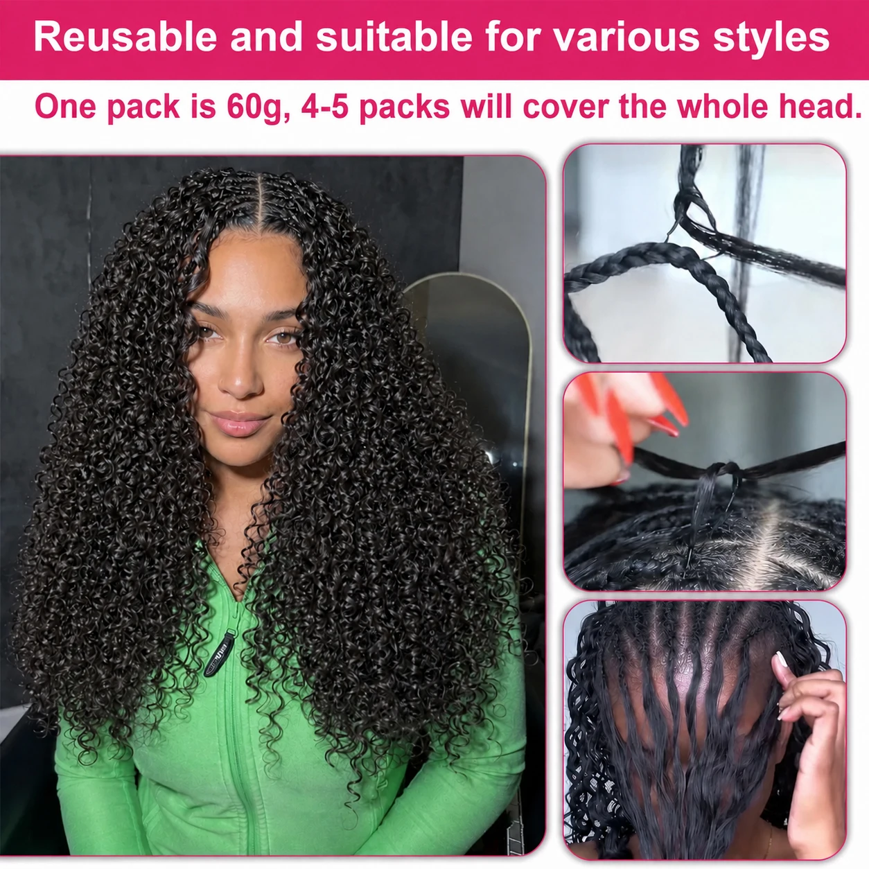 Thumbnail 4 - #76 Trending Crochet Hair Extensions Right Now