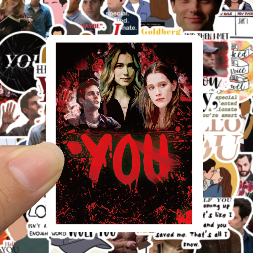 10/30/52pcs Thriller Serie TV VOCI Adesivi Cool Cartoon Decalcomanie Decorazione FAI DA TE Notebook Telefono Del Computer Portatile Impermeabile Graffiti adesivo